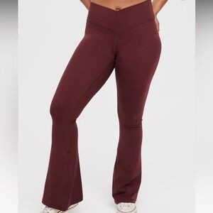 Offline Aerie Red Boot Cut Flare‎ Pants